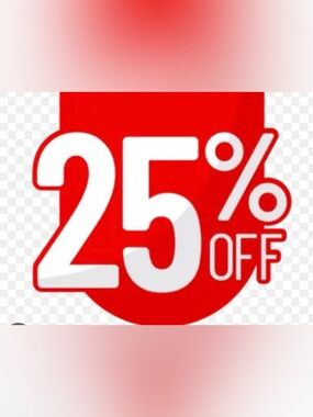 🥳🥳🥳🥳🥳SUPER SALE! 25% OFF EVERYTHING!
